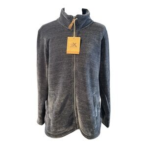 ZeroXposur Fleece Men’s Jacket Sz M Very Soft Blue